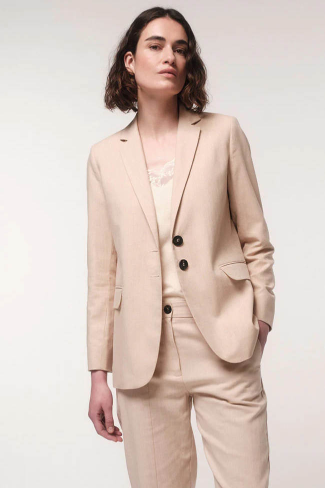 Repair-Ready Organic Cotton & Hemp Work Blazer (Women's) view 4