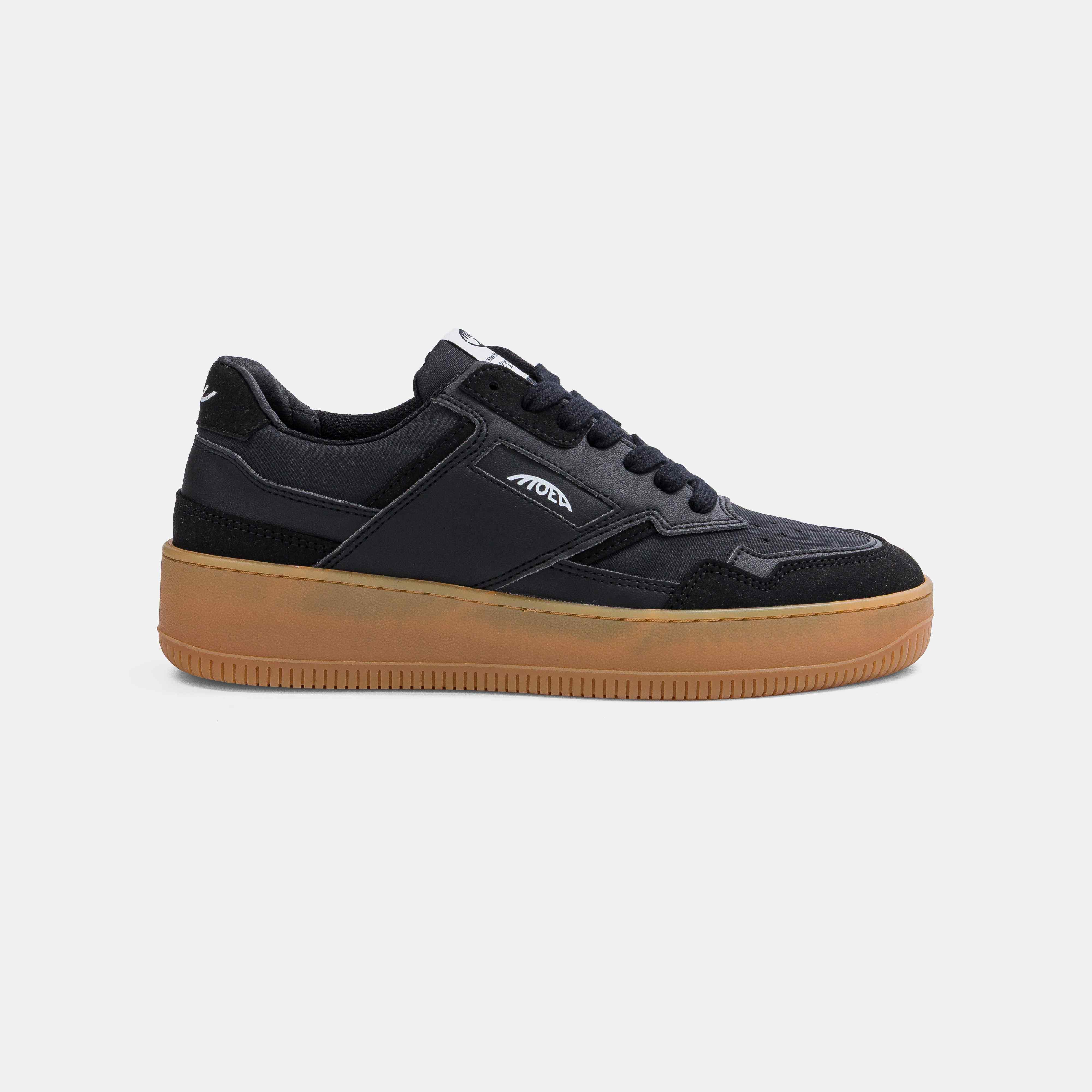 MoEa Sneakers Origin Black Textile Corn