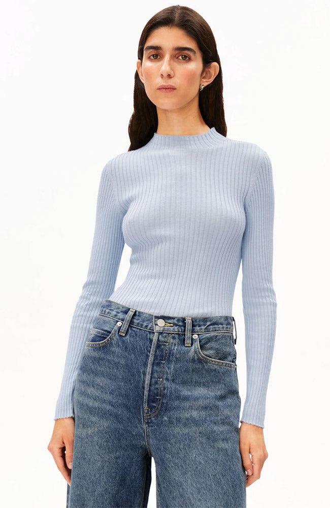 Top Alaania Mist Blue