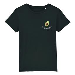 T-Shirt Let's Avocuddle - Zwart