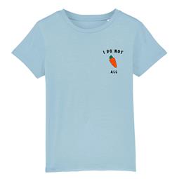 T-Shirt I Do Not Carrot All - Blauw