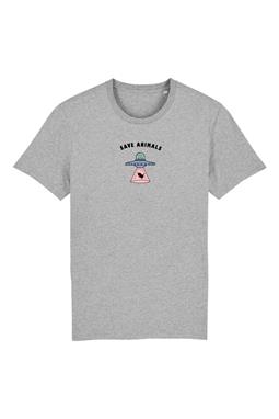 T-Shirt Save Animals Grey