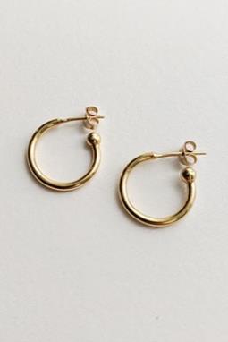Earrings Small Hoops Gold Plated