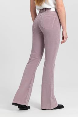 Pants Flare Corduroy Lisette Lavender Grey