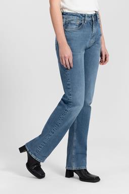 Jeans Recht Rosa Vintage Blauw