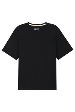 T-Shirt Hemp Pocket Liampo Jet Black