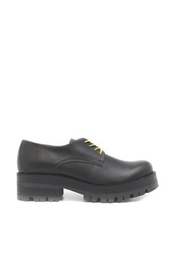 Derby Plateauschoenen Zwart