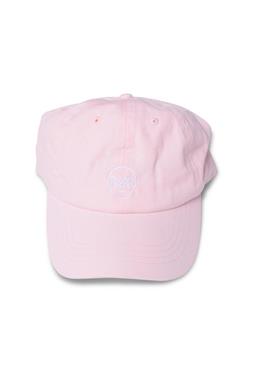 Plant Faced Dad Hat Roze