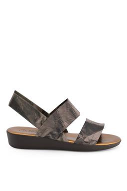 Keilsandalen Barbara - Grau