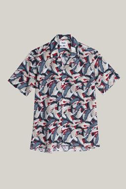Aloha Shirt - Kranich Zum Glück