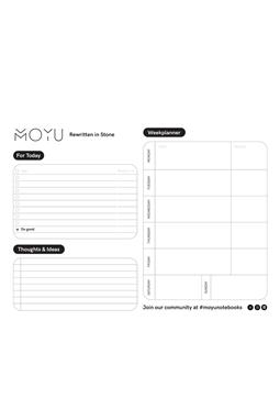 Löschbares Power-Tischset Aus Steinpapier