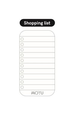 Reusable Shoppinglist