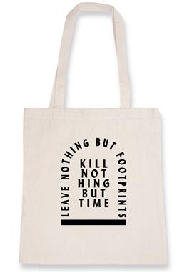 Töte Nichts Als Die Zeit - Tote Bag Bio-Baumwolle