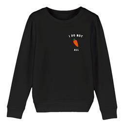Pullover Kind I don't Carrot all - Weiß