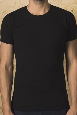 2-pack T-shirt Basic Zwart