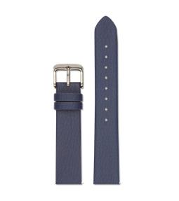 Watch Strap 18 Mm – Navy Blue And Silver