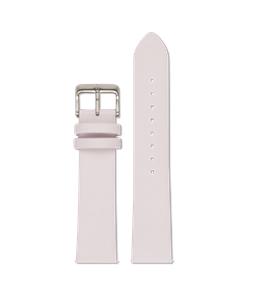 Watch Strap 20 Mm - Light Grey With Brushed Silver Buckle