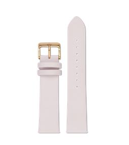 Watch Strap 20 Mm - Light Grey With Gold