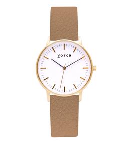 Watch Moment Gold & Tan