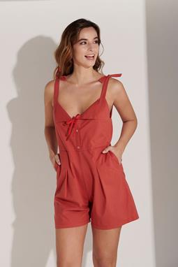 Playsuit Delphine Red
