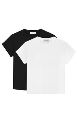 Duo Wolfpack Hemden Schwarz Weiß