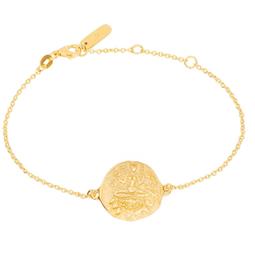 Lakshmi Coin Bracelet Gold Plated 22ct