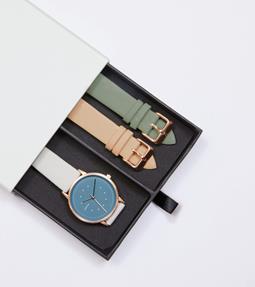 Horloge Cadeauset Lyka Blauw