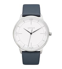 Horloge Aalto Donkerblauw & Zilver
