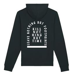 Hoodie Kill Nothing But Time Schwarz
