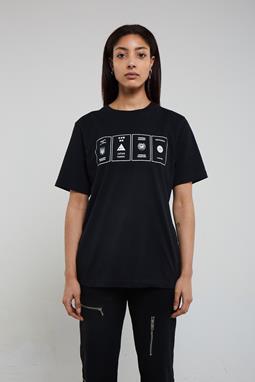 T-Shirt F*ck Labels Unisex Zwart
