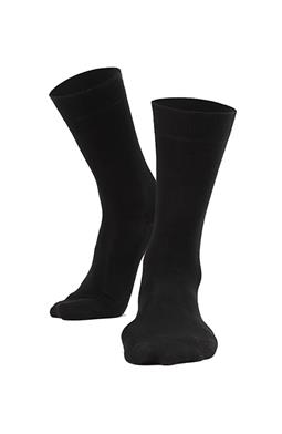 3er-Pack Socken Schwarz Modal