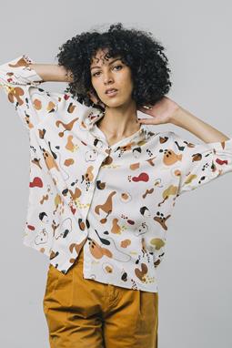 Blouse Kibibi Print