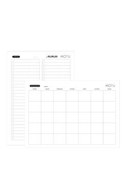 To Do List A4 & Month Planner A4 Set