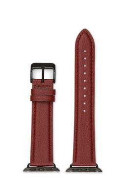 Watch Strap Apple Skin Red & Space Grey