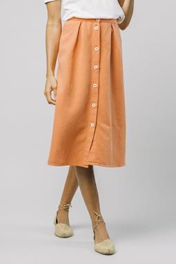 Midi Skirt Mandarine Orange