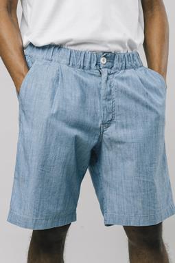 Oversize-Shorts Hellblau