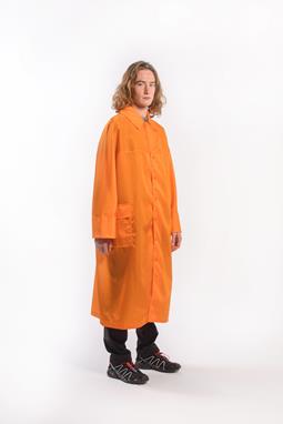 Rain Coat Orange