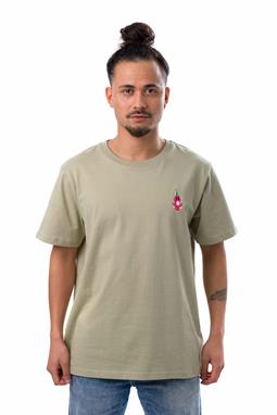 T-Shirt Buah Naga Groen