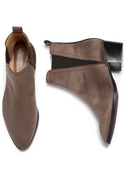 Chelsea Boots Point Toe Dark Brown