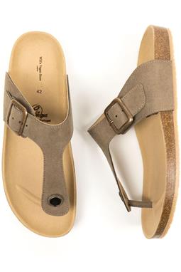 Slippers Voetbed Taupe