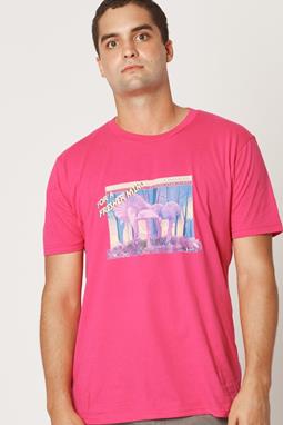 T-Shirt Mushrooms Pink