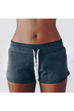 Sweat Shorts Neppy Melange Grey