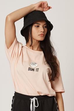 T-Shirt Bun It Roze