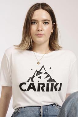 T-Shirt Cariki Mountain Wit