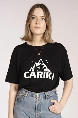 T-Shirt Cariki Mountain Zwart