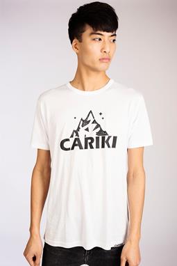 T-Shirt Cariki Mountain White