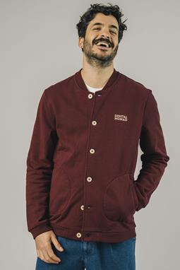 Jas Digital Nomad Bordeaux Rood