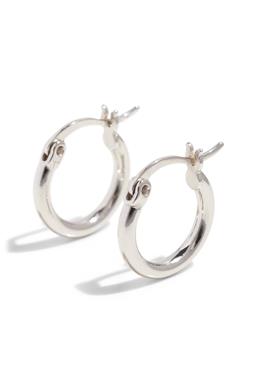 Hoops Size S Sterling Silver