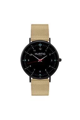 Horloge Moderno Zwart En Goud