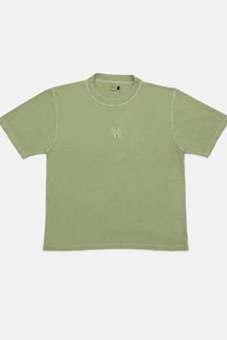 T-Shirt Eukalyptusgrün